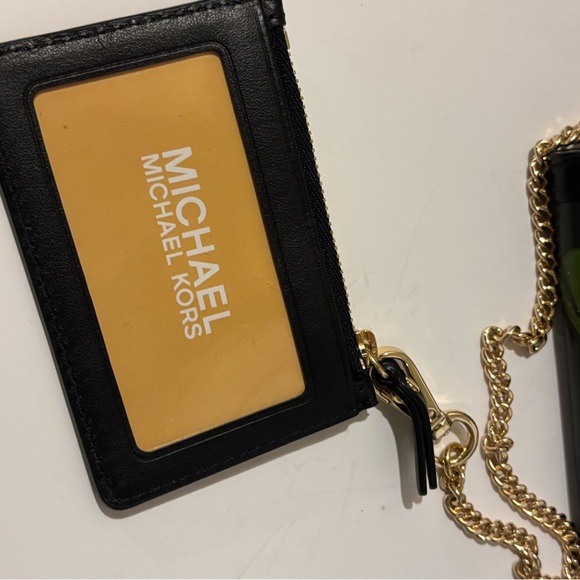 LN-Michael Kors Jayne Small Camo trunk bag with matching wallet and card holder - Picture 10 of 16